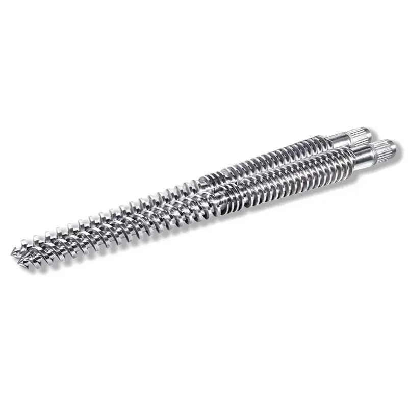 Prepleteni stožčasti dvojni vijak